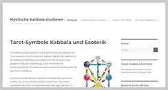 Desktop Screenshot of kabbala.at